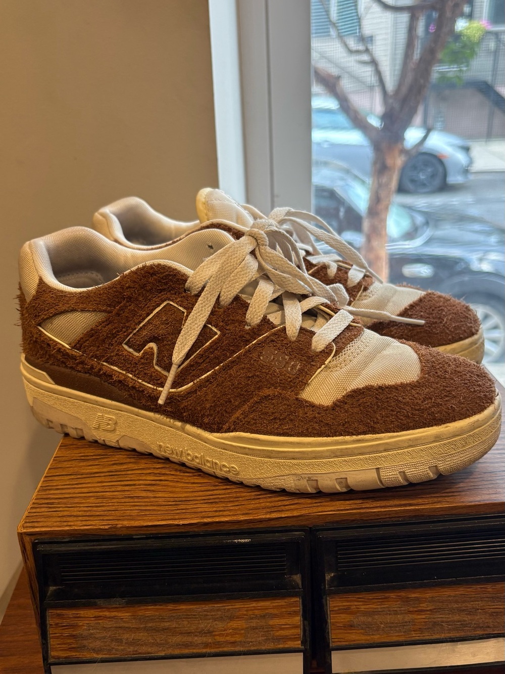 Aime Leon Dore x New Balance P550 Basketball Oxfords